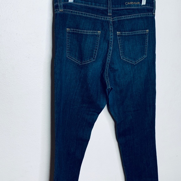 Carmar LF store dark distressed denim jeans . - Picture 3 of 8